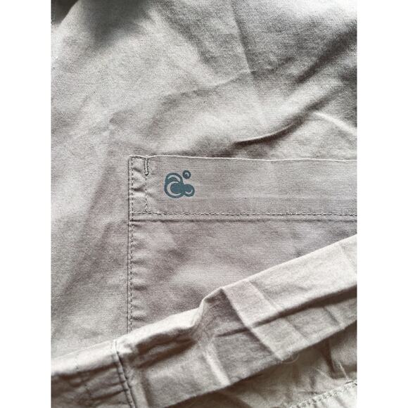 Men's Ambiguous Camel Colored Button Down Casual Shirt Size Large - Picture 6 of 6